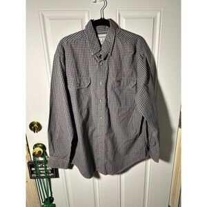 Cottagecore Workwear Carhartt Plaid Shirt Heavyweight